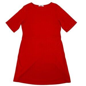 Find. Women’s Size XXL Half Sleeve Dress Jersey Knit Red Viscose Blend